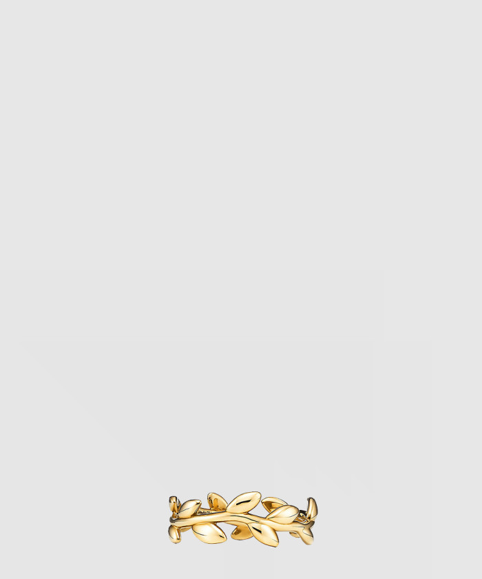 [TIFFANY-티파니]올리브 리프 밴드 반지