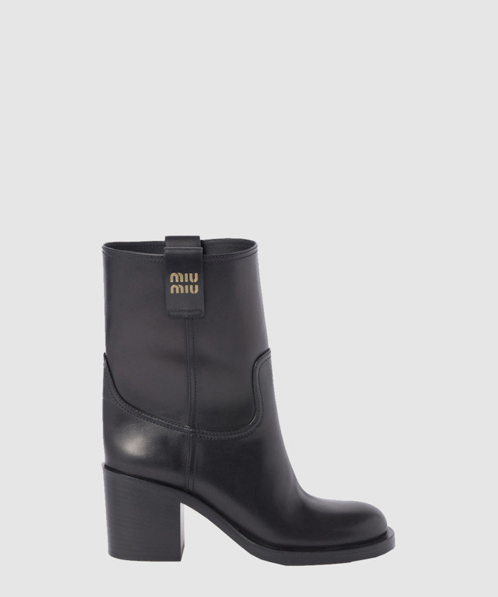 [MIUMIU-미우미우]가죽 부티 F0002