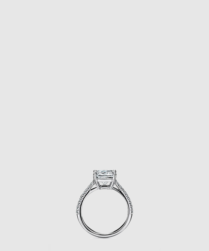 [TIFFANY-티파니]프린세스 컷 웨딩 반지