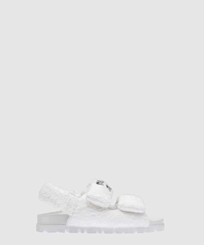 [MIUMIU-미우미우]테리 클로스 샌들 F0009