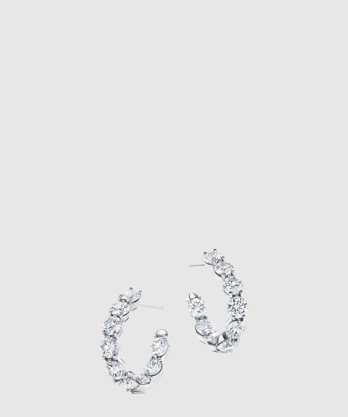 [TIFFANY-티파니]인사이드 아웃 후프 귀걸이