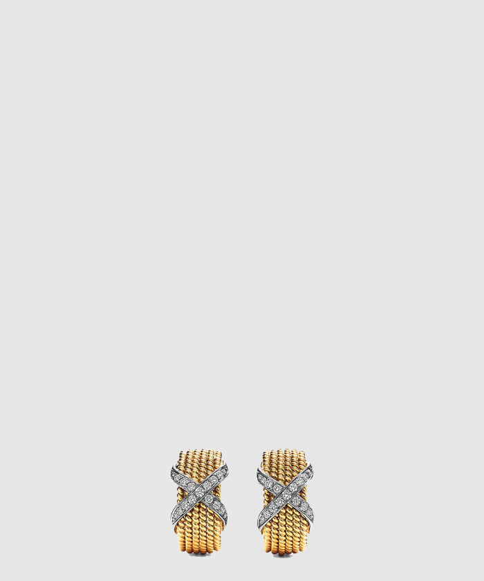 [TIFFANY-티파니]로프 귀걸이