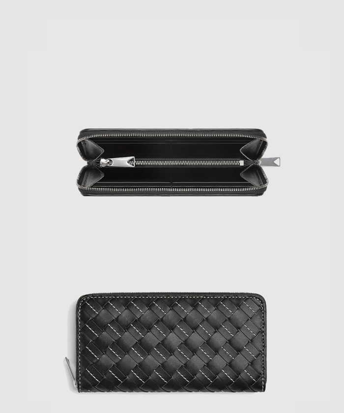 [BOTTEGA-보테가베네타]인트레치아토 지퍼월렛 749427