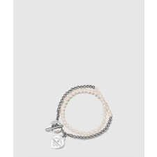 [TIFFANY-티파니]랩 비드 팔찌