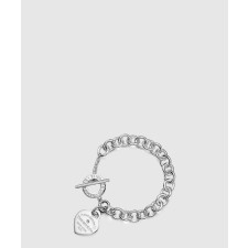 [TIFFANY-티파니]하트 태그 팔찌