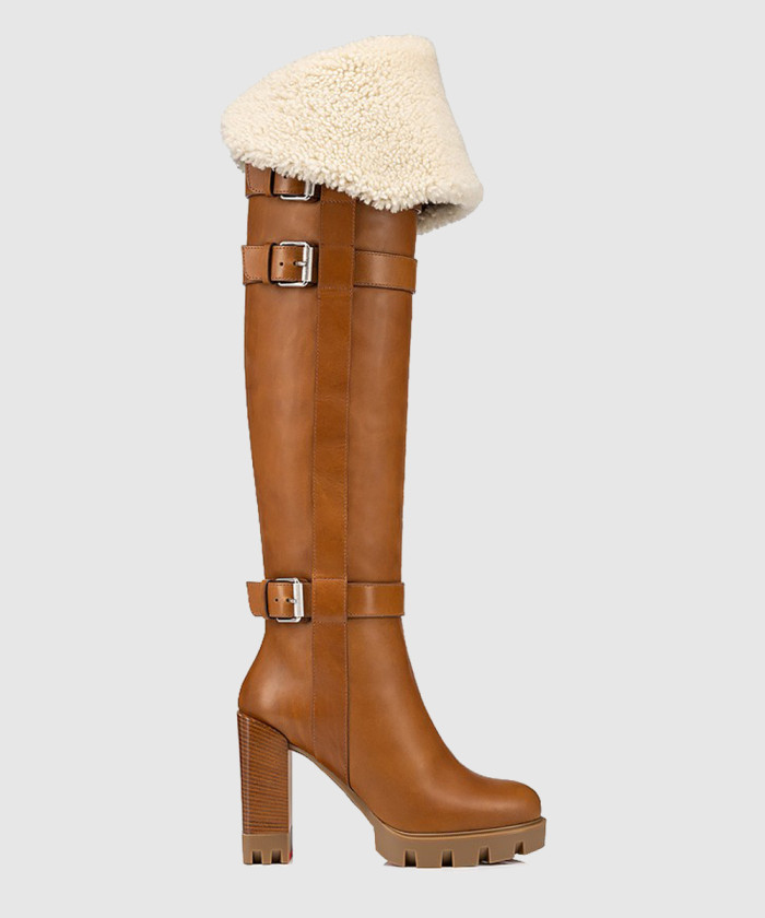 [LOUBOUTIN-루부탱]Brodeback Lug Botta Alta 3230833