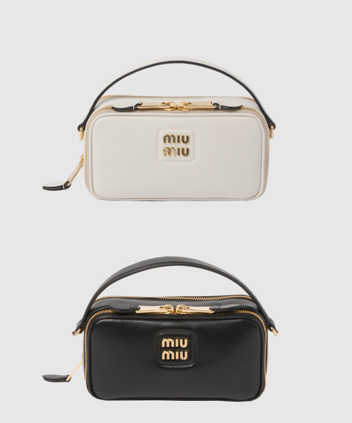 [MIUMIU-미우미우]가죽 숄더백 5BH229