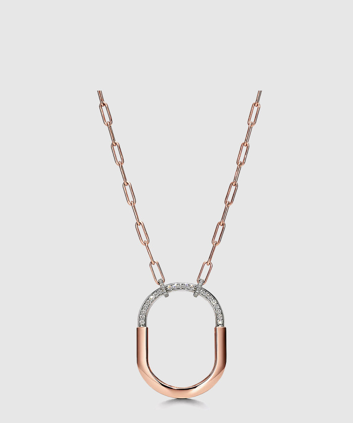 [TIFFANY-티파니]락 목걸이