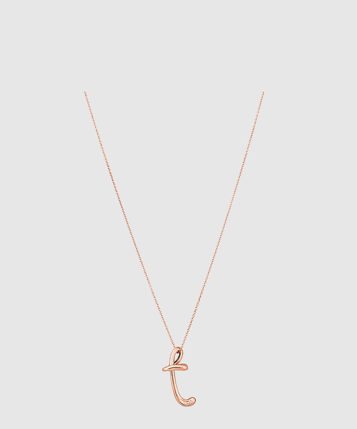 [TIFFANY-티파니]T 펜던트 목걸이