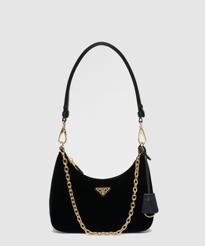 [PRADA-프라다]리에디션 벨벳 호보백 1BC204