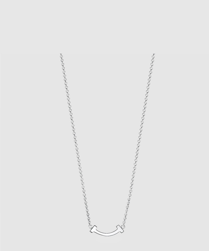 [TIFFANY-티파니]T 스마일 목걸이