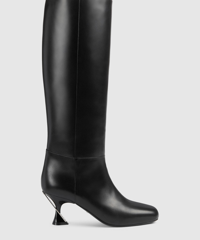 [GUCCI-구찌]플레인 하이 부츠 757738