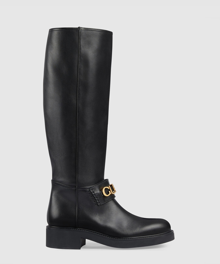 [GUCCI-구찌]레더 롱 부츠 752517