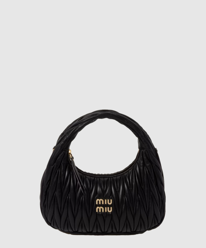 [MIUMIU-미우미우]완더 마테라쎄 나파 가죽 호보백 5BC153