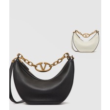 [VALENTINO-발렌티노]브이로고 문 스몰 호보백