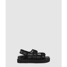 [GUCCI-구찌]크리스탈 GG 샌들 701158