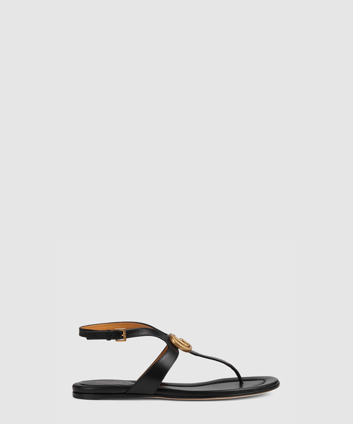 [GUCCI-구찌]더블 G T-스트랩 샌들 746030