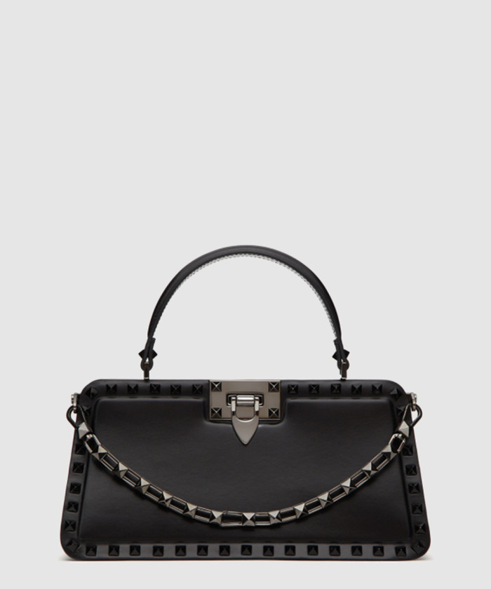 [VALENTINO-발렌티노]락스터드 가죽 핸드백