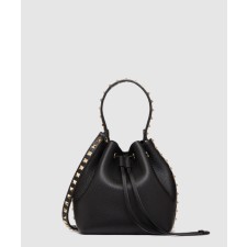 [VALENTINO-발렌티노]락스터드 가죽 버킷백