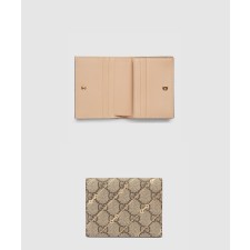 [GUCCI-구찌]GG 수프림 캔버스 카드 케이스 지갑 774332