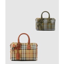 [BURBERRY-버버리]미니 체크 볼링백 80713571