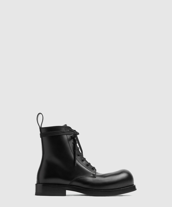 [BOTTEGA-보테가베네타]구피 레이스업 앵클 부츠 741325