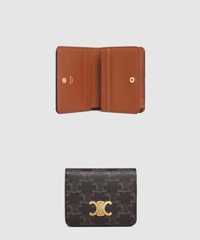 [CELINE-셀린느]트리오페 컴팩트 지갑 10K622