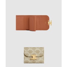 [CELINE-셀린느]트리오페 반지갑 10D782