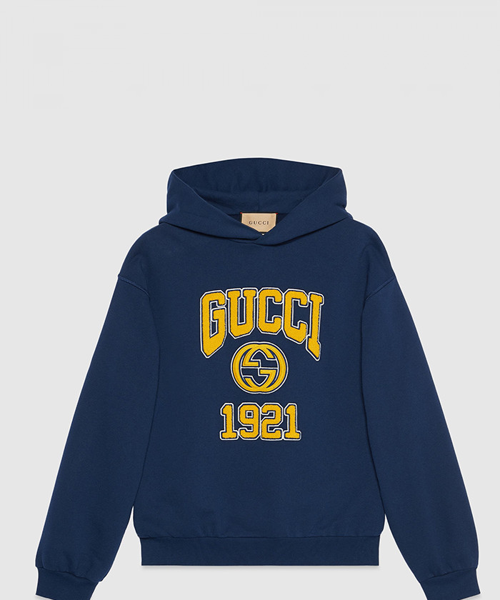 [GUCCI-구찌]코튼 저지 후드 스웨트셔츠 770842