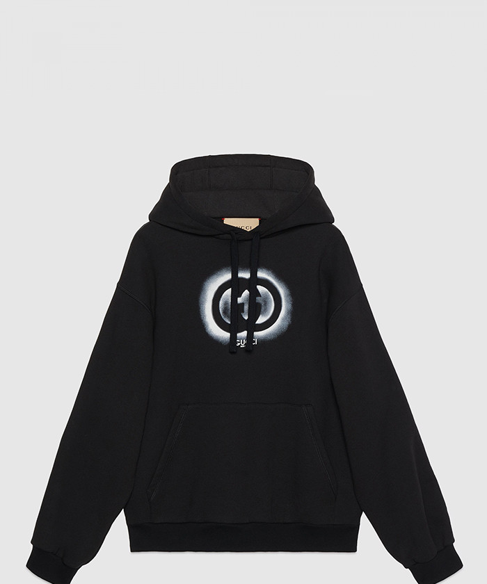 [GUCCI-구찌]코튼 저지 후드 스웨트셔츠 770839