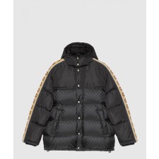 [GUCCI-구찌]GG 자카드 나일론 패딩 코트 598725