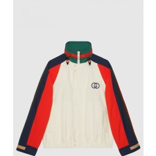 [GUCCI-구찌]패치 코튼 나일론 재킷 747369