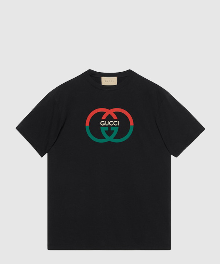 [GUCCI-구찌]코튼 저지 프린트 티셔츠 771758