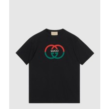 [GUCCI-구찌]코튼 저지 프린트 티셔츠 771758