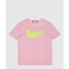 [GUCCI-구찌]코튼 저지 티셔츠 723566