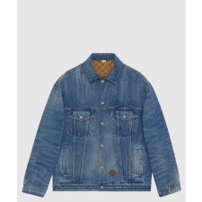 [GUCCI-구찌]리버서블 데님 재킷 730030