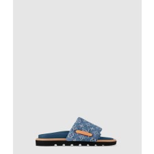 [LOUIS VUITTON-루이비통]풀 필로우 플랫 컴포트 뮬 1ACJVG