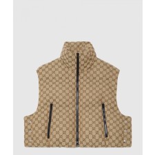 [GUCCI-구찌]퀼팅 캔버스 베스트 776838