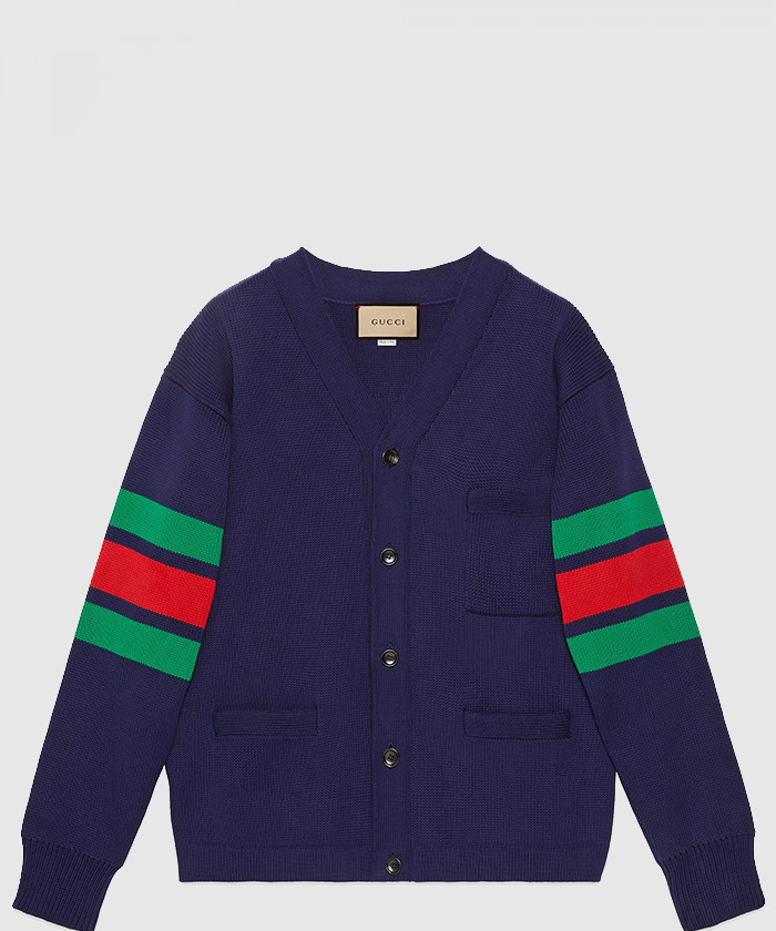 [GUCCI-구찌]코튼 니트 가디건 771219