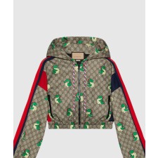 [GUCCI-구찌]프린트 쇼트 니트 재킷 774201