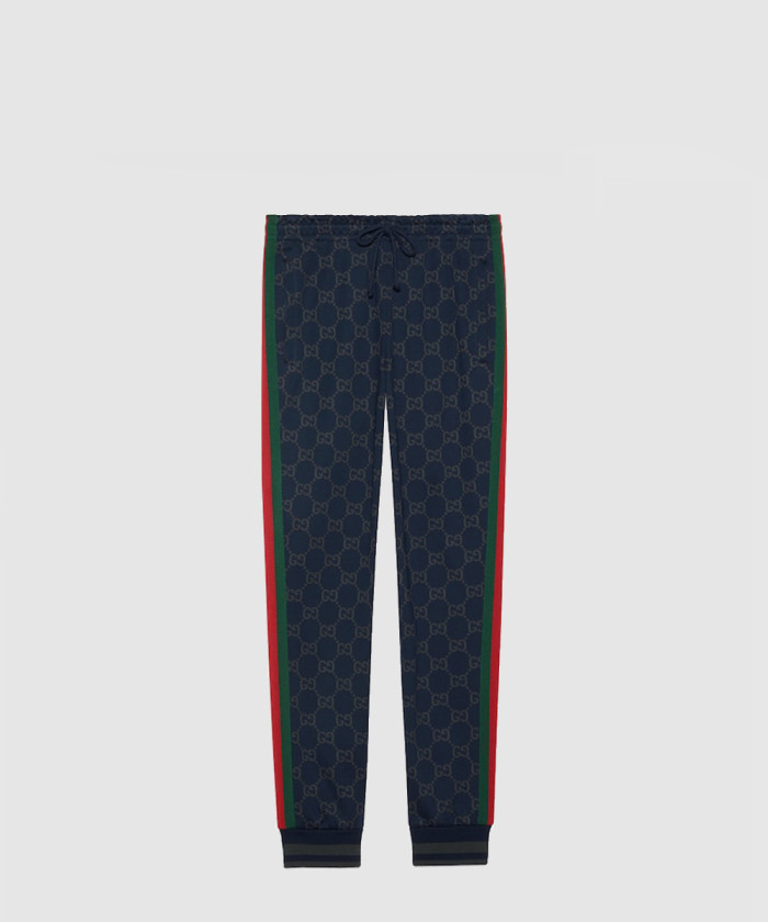 [GUCCI-구찌]GG 져지 코튼 트랙팬츠 695976
