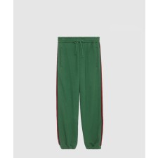 [GUCCI-구찌]코튼 저지 트랙 팬츠 768447