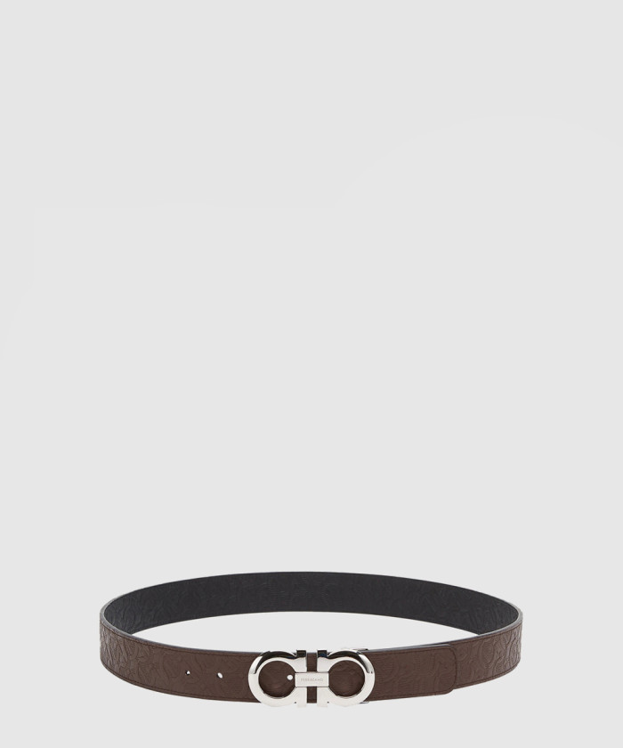 [FERRAGAMO-페레가모]간치니 리버서블 벨트 675542