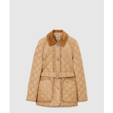 [BURBERRY-버버리]다이아몬드 퀼팅 나일론 재킷 80718421