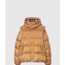 [BURBERRY-버버리]디태처블 슬리브 후드 퍼퍼 재킷 80591411