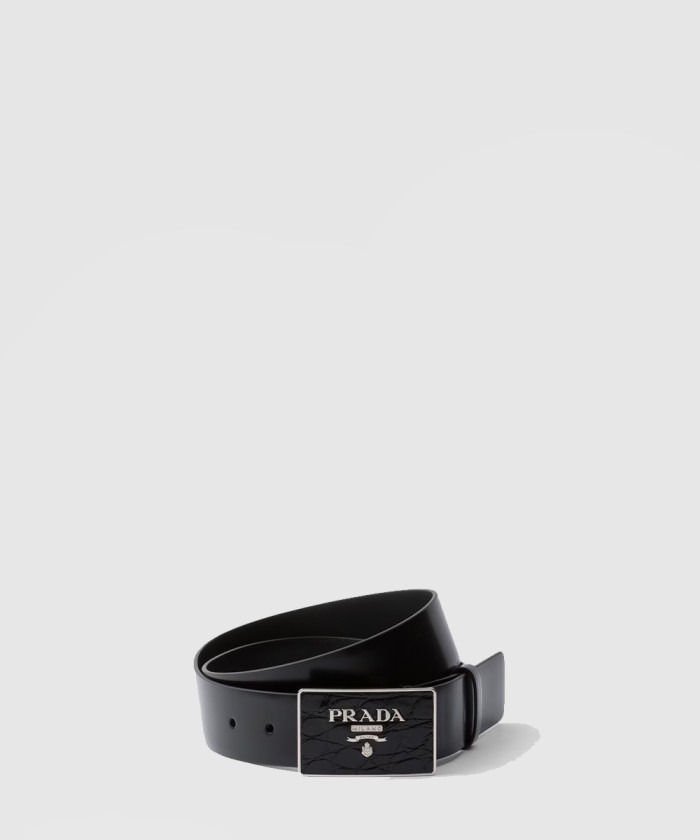 [PRADA-프라다]사피아노 가죽 벨트 2CC534