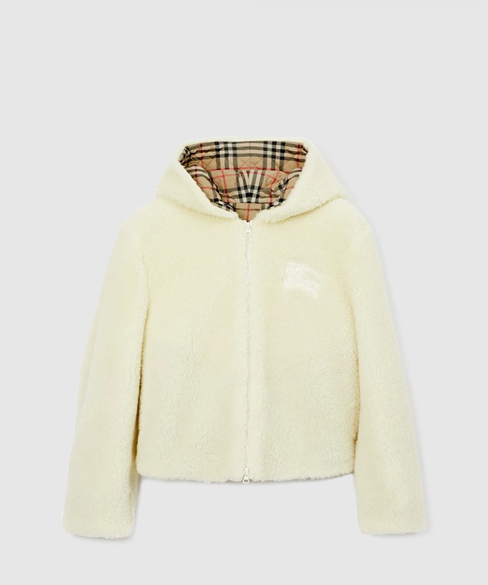 [BURBERRY-버버리]플리스 후드 자켓 80720601