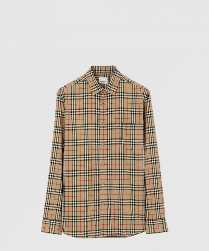 [BURBERRY-버버리]코튼 포플린 셔츠 80705821