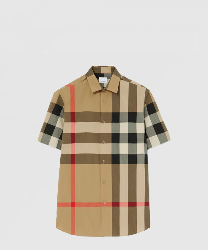 [BURBERRY-버버리]체크 코튼 셔츠 80795911