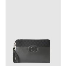 [GUCCI-구찌]컷아웃 인터로킹 G 파우치 723320